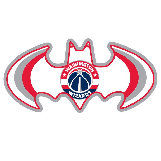 Washington Wizards Batman Logo DIY iron on transfer (heat transfer)